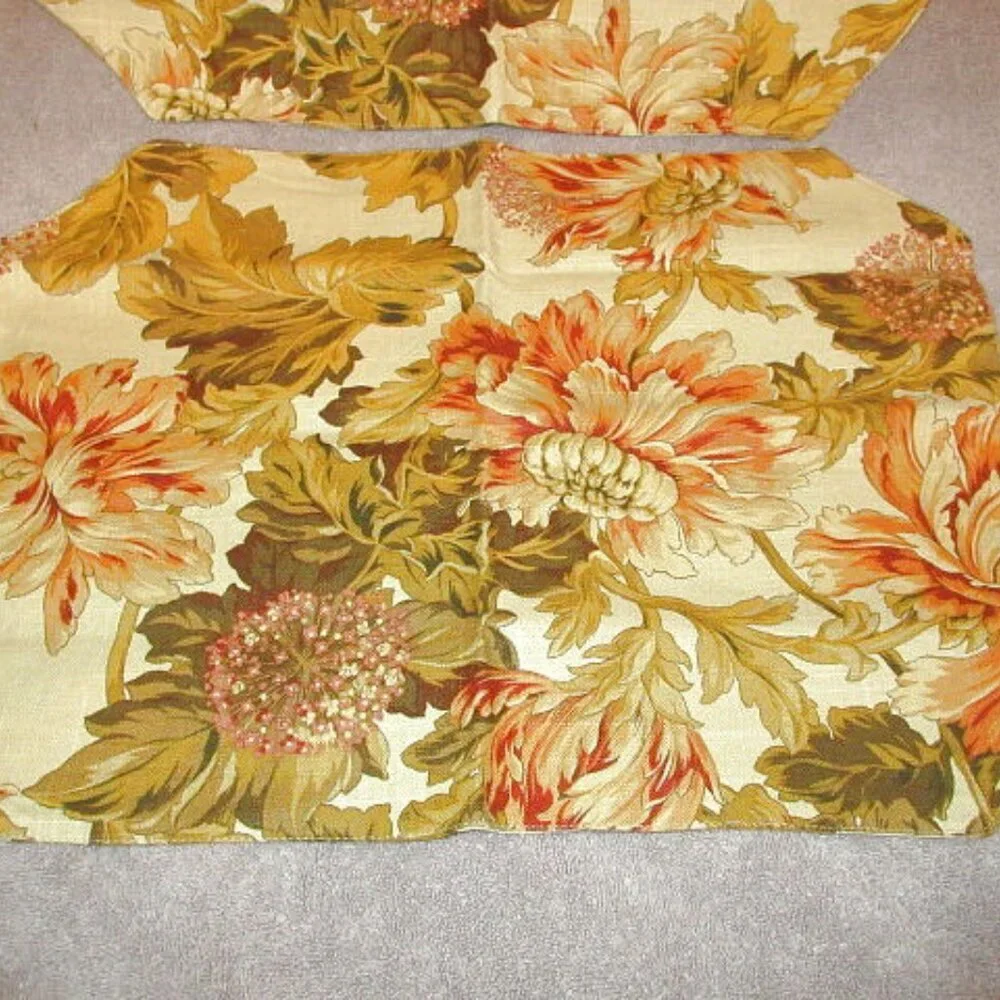 4X Lot Ballard Perenial Lane Floral Placemats & Napkins Regency French Country